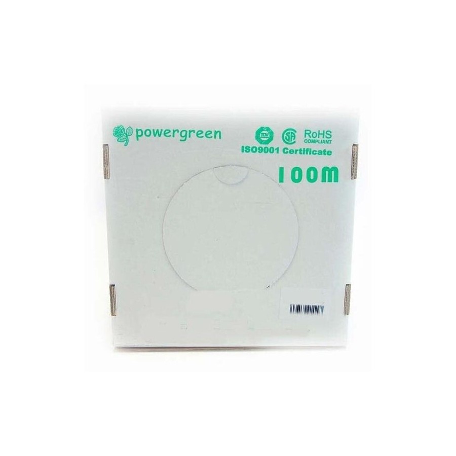 Bobina de cable cat 6 utp 100 metros para exterior