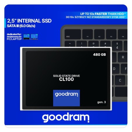 Disco ssd goodram 480gb sata3 cl100 gen 3