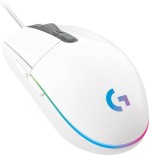 Ratón gaming logitech g102 lightsync hasta 8000 dpi blanco
