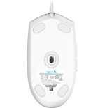 Ratón gaming logitech g102 lightsync hasta 8000 dpi blanco