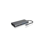 Raidsonic ib-dk4050-cpd hub de interfaz usb 3.2 gen 1 (3.1 gen 1) type-c 5000 mbit/s antracita