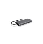 Raidsonic ib-dk4050-cpd hub de interfaz usb 3.2 gen 1 (3.1 gen 1) type-c 5000 mbit/s antracita