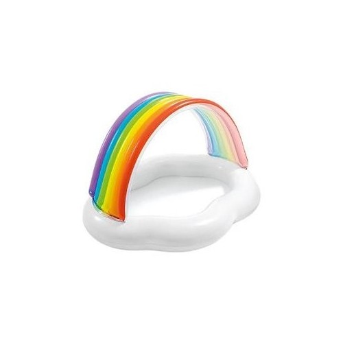 Piscina para bebes modelo arco iris 142x84x119cm