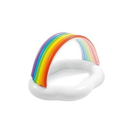 Piscina para bebes modelo arco iris 142x84x119cm