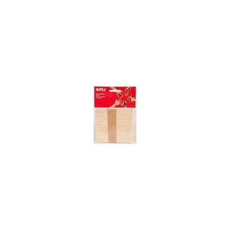 Apli palo de polo 150x18mm color madera natural -40u-