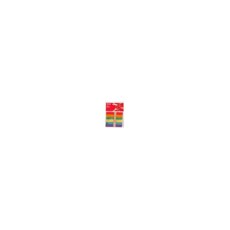 Apli palo de polo 150x18mm colores surtidos -40u-
