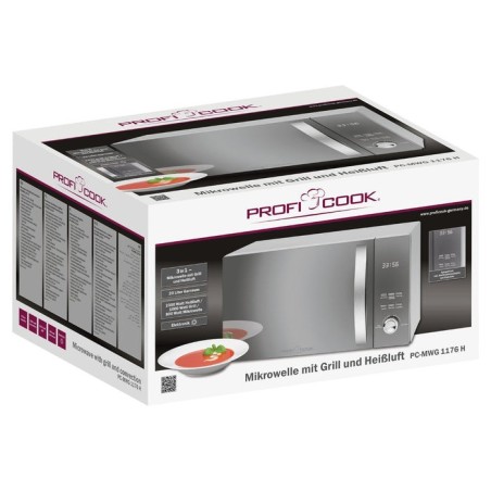 Proficook pc-mwg 1176 h, microondas pc-mwg 1176 h