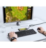 Adaptador natec multipuerto usb-c a usb 3.0 hdmi 4k