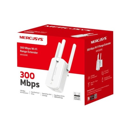 Mercusys repetidor wireless lan blanco mw300re