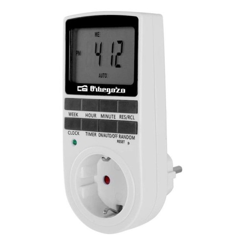Programador de enchufe orbegozo pg 25 potencia máxima 3680w