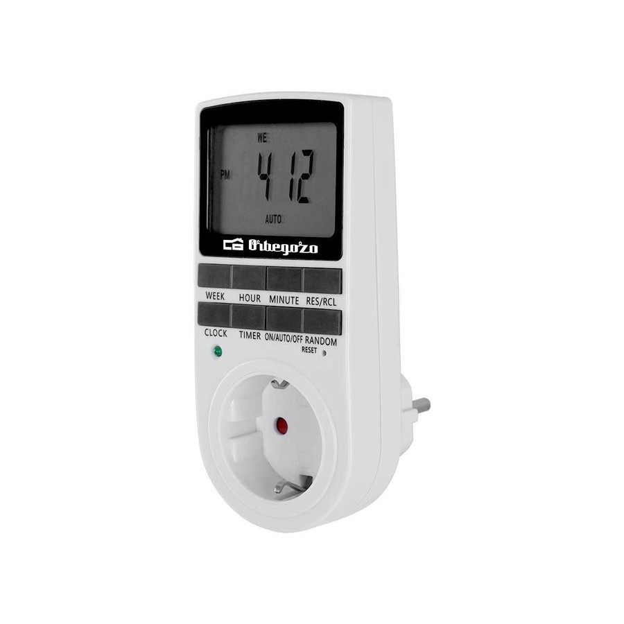 Programador de enchufe orbegozo pg 25 potencia máxima 3680w