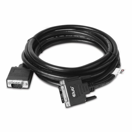 Club3d cable dvi  vga 3m m/m retail