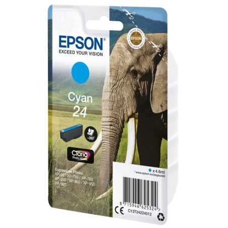 Cartucho tinta epson t270240 cian wf3000/wf7000/ despertador