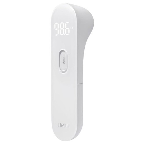 Ihealth pt3 termómetro corporal infrarrojos sin contacto frente con pantalla led