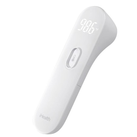 Ihealth pt3 termómetro corporal infrarrojos sin contacto frente con pantalla led