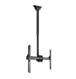 Tooq soporte de techo giratorio para tv de 37"-70" - gestion de cables - peso max 50kg - vesa 600x400mm