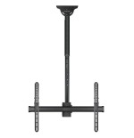 Tooq soporte de techo giratorio para tv de 37"-70" - gestion de cables - peso max 50kg - vesa 600x400mm
