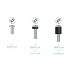 Tooq pack de tornilleria para montaje universal de pantallas