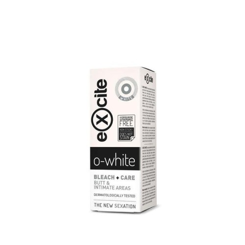 Excite - o white bleach + care intimate areas 50 ml