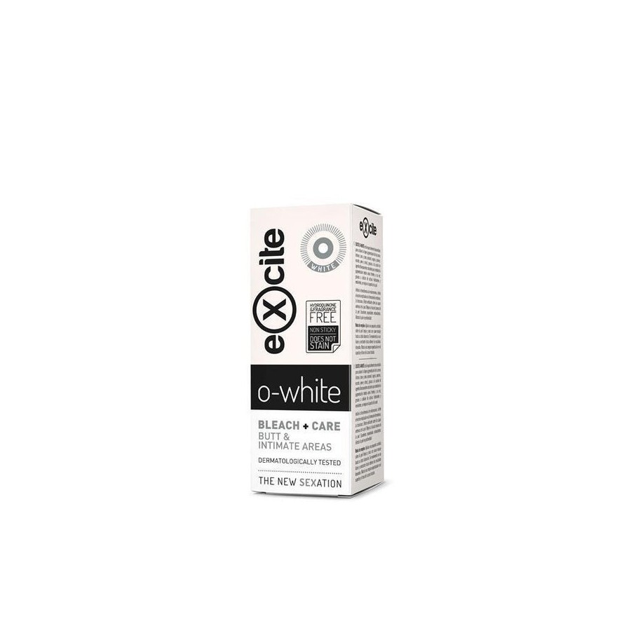 Excite - o white bleach + care intimate areas 50 ml