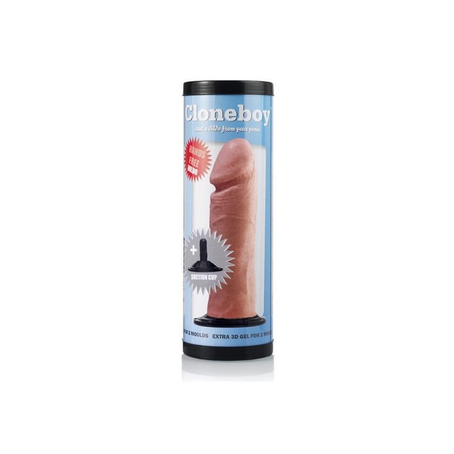 Clonador dildo con ventosa rosa