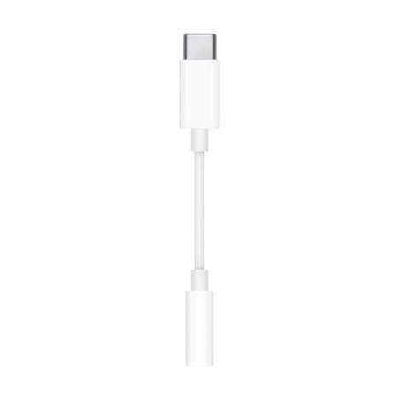Adaptador apple mu7e2zm a de usb tipo-c a toma para auriculares 3.5mm