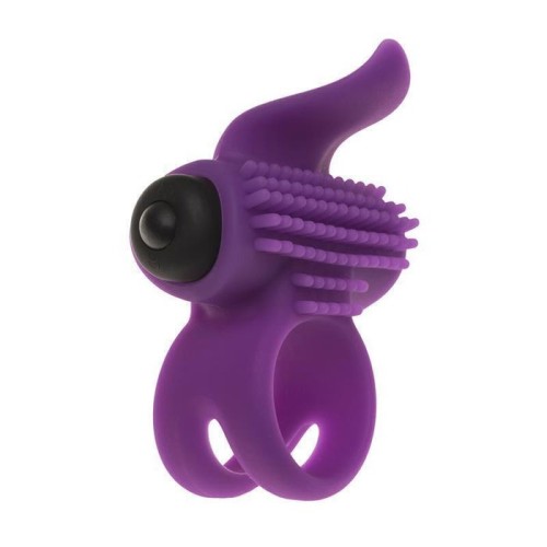 Adrien lastic - bullet lastic ring anillo vibrador violeta