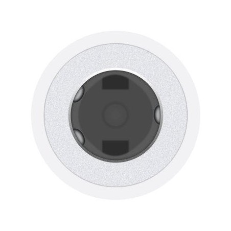 Adaptador apple mu7e2zm a de usb tipo-c a toma para auriculares 3.5mm