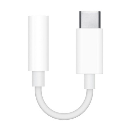 Adaptador apple mu7e2zm a de usb tipo-c a toma para auriculares 3.5mm