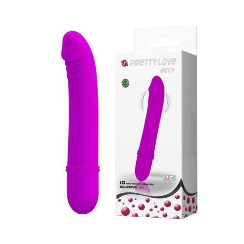 Vibrador beck color púrpura