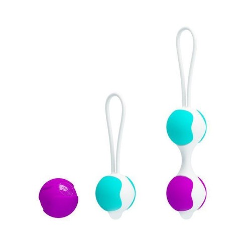 Bolas kegel orgasmic balls rosa y azul