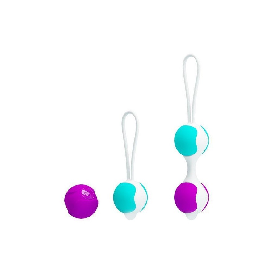 Bolas kegel orgasmic balls rosa y azul