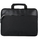 Mobilis vintage slim sleeve maletín negro para portátil 11-14''