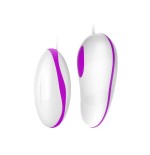 Huevo vibrador avery color rosa y blanco