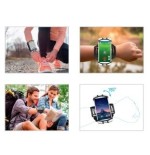 Mobilis brazalete de brazo/muñeca universal para smartphones de 4" a 6"