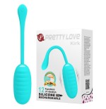 Pretty love - kirk huevo vibrador recargable verde claro