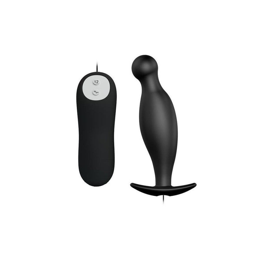 Plug anal con 12 patrones de vibración