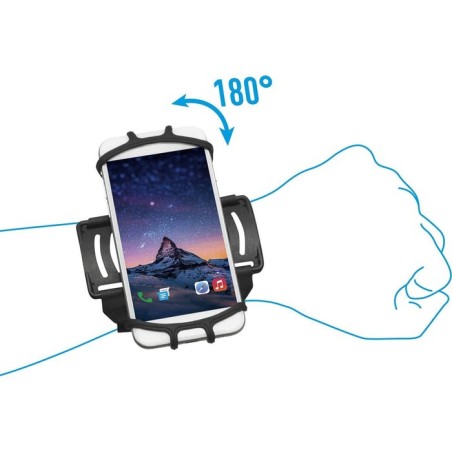 Mobilis 030004 soporte teléfono móvil/smartphone universal (7") negro