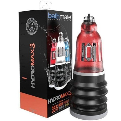 Bathmate - hydromax 3 rojo
