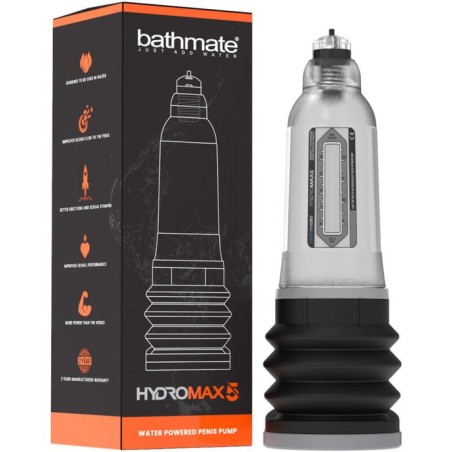 Bomba para el pene hydromax5 transparente