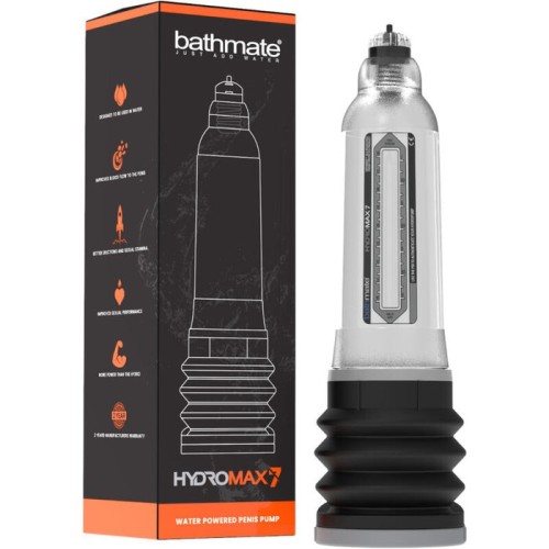 Bomba para el pene hydromax7 transparente