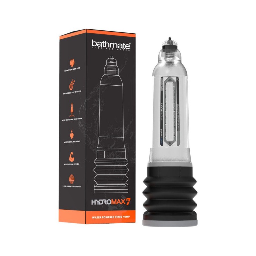 Bomba para el pene hydromax7 transparente
