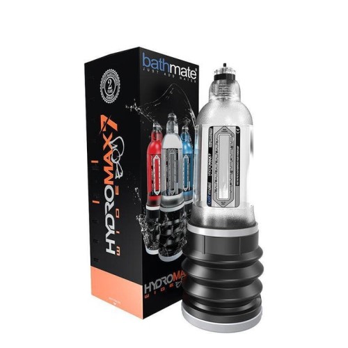 Bomba para el pene hydromax7 wide boy transparente