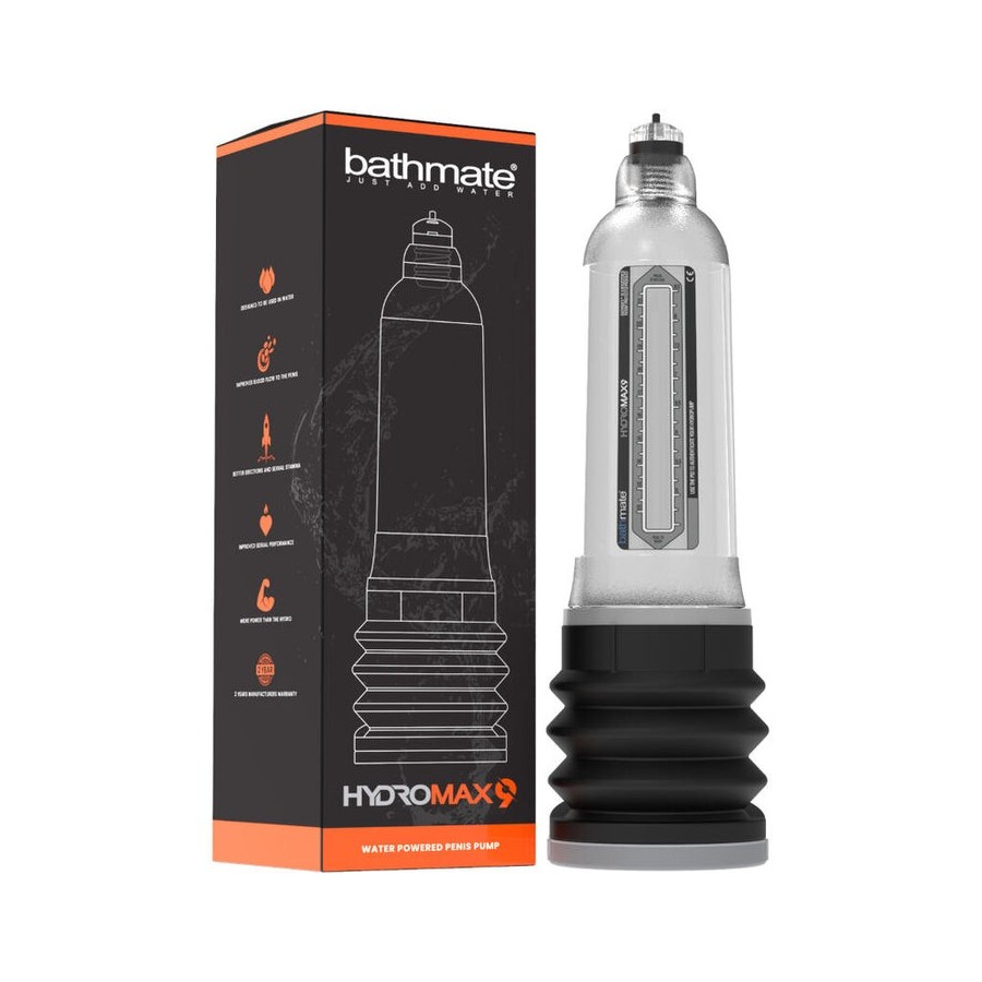 Bomba para el pene hydromax9 transparente