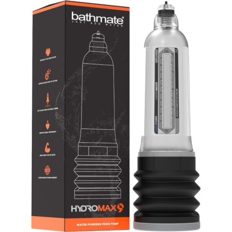 Bomba para el pene hydromax9 transparente