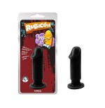 Plug anal evil talla m 12.5 x 3.7 cm negro