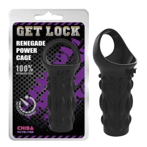 Funda para el pene 11.5 cm negro