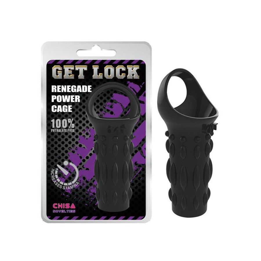 Funda para el pene 11.5 cm negro