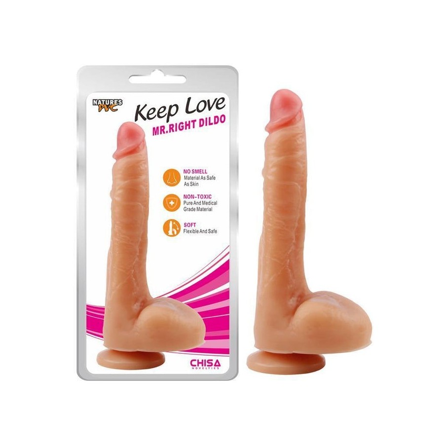Dildo mr.right 10 natural