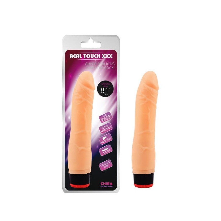 Vibrador t-skin 8.1 natural